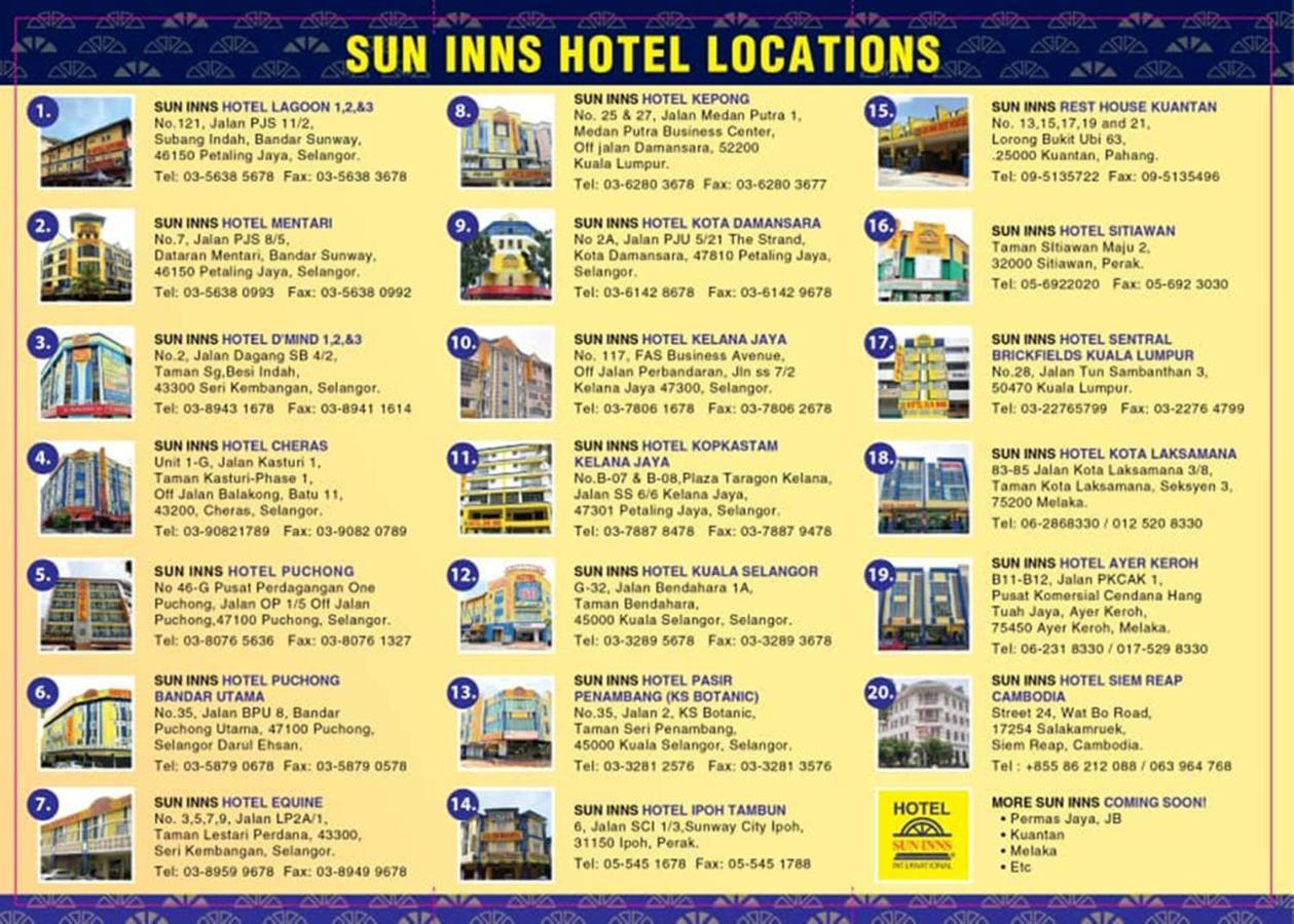 Sun Inns Hotel Cheras - Balakong Bagian luar foto